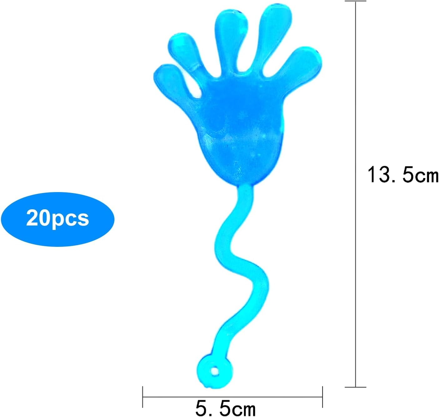 20Pack Sticky Hands, Fun Elastic Party Bag Fillers,Party Favours, Suitable for Children'S Gifts, Birthday Games, Decorations and More image number 3