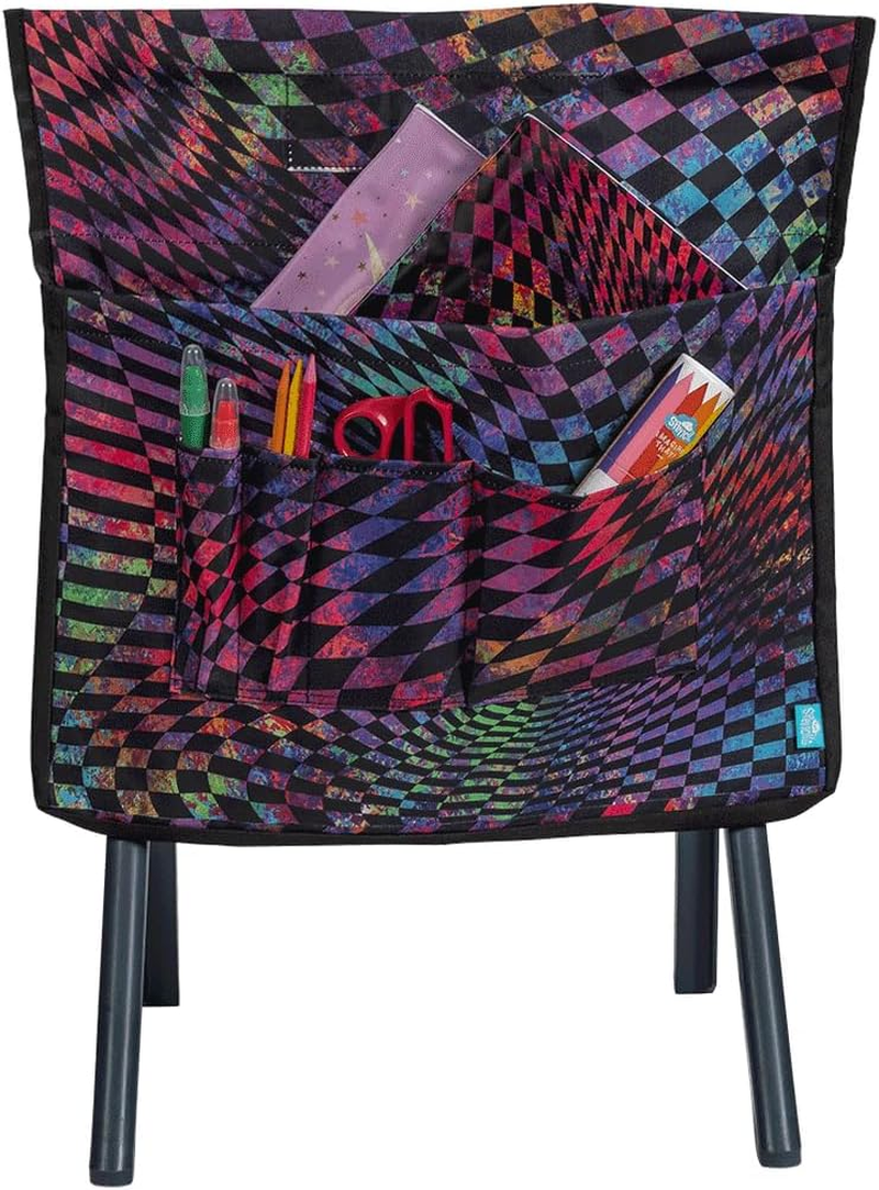 Chair Bag Organiser - Cyber Pop Australian Designed Chair Bag Organiser by Spencil Australia image number 5