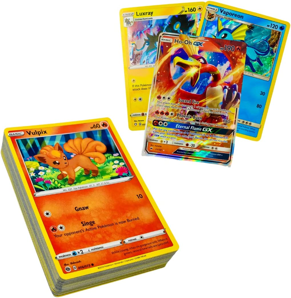 Pokemon TCG - 50 Card Assorted Lot from Every Series, 50 Cards + 2 Bonus Foil Cards + 1 Ultra Rare (53 Total) image number 3
