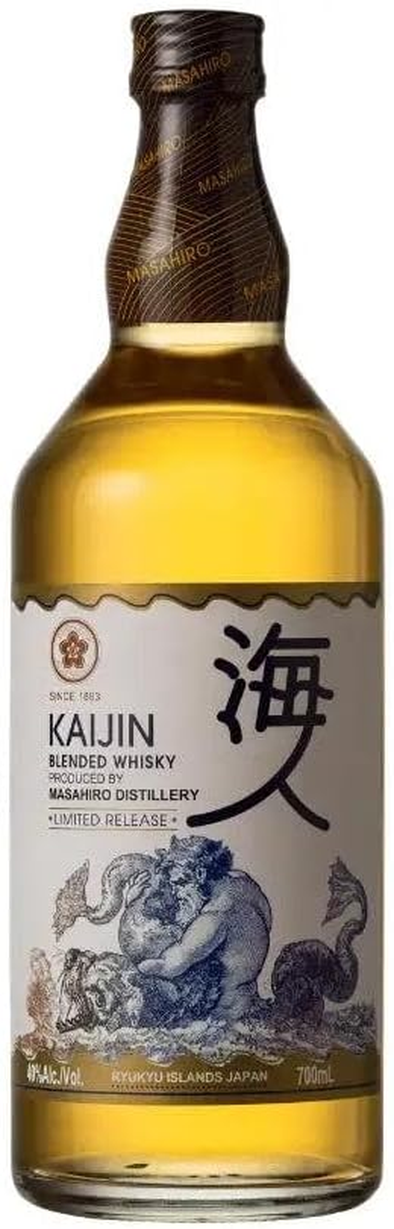 Kaijin Limited and Original Japanese Whisky 700Ml