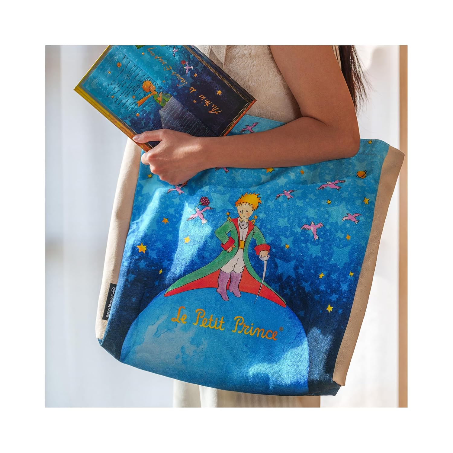 Saint-Exupery, the Little Prince (Embellished Manuscripts Collection) Canvas Bag