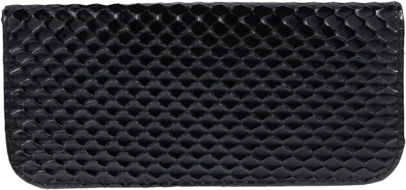 Vaguelly Scissors Storage Bag Case for Hair Cutting Scissors Case for Hair Scissors Bag Scissors Case for Hair Cutting Scissors Hairdressing Bags Scissors Bags Black Leather image number 6