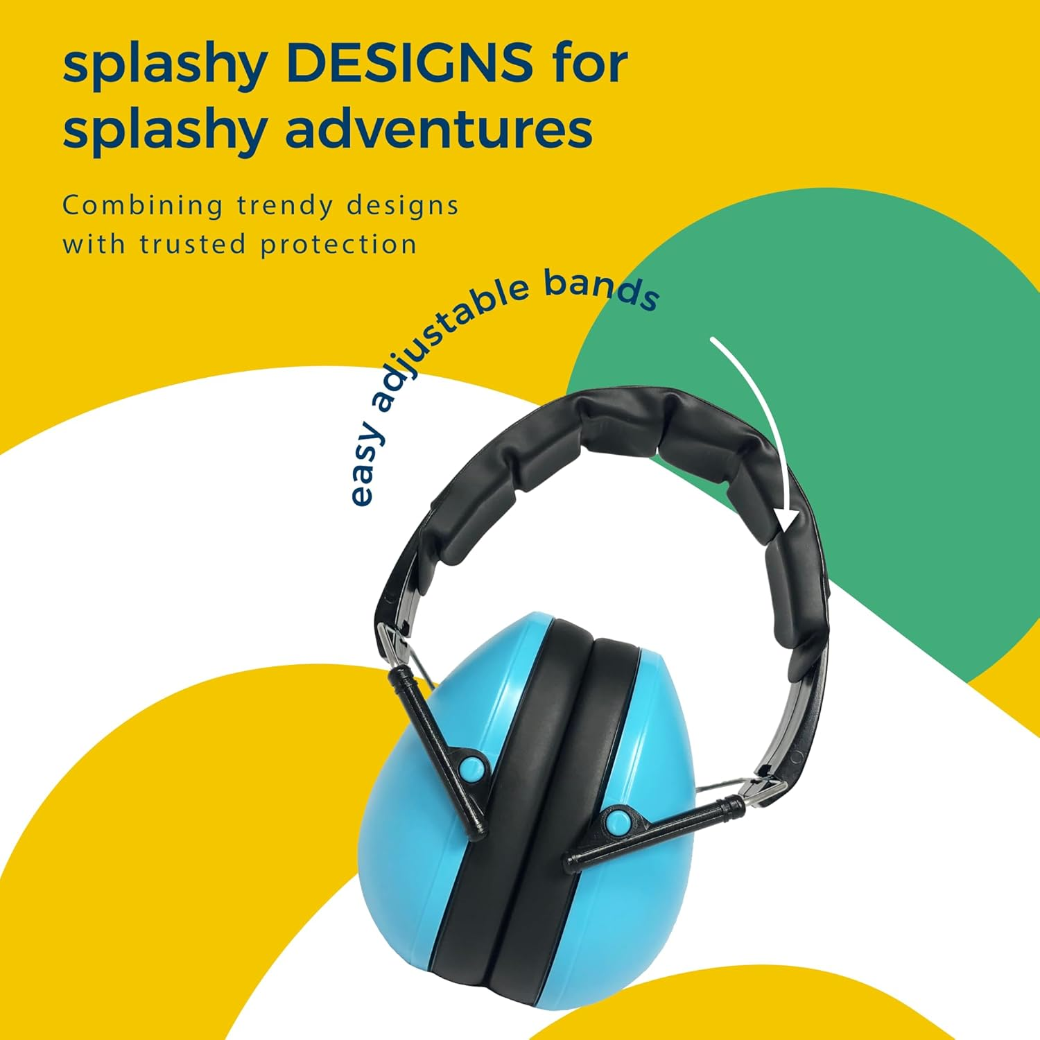 Banz Baby Banz Earbanz Kids Hearing Protection, Blue - Blue image number 2