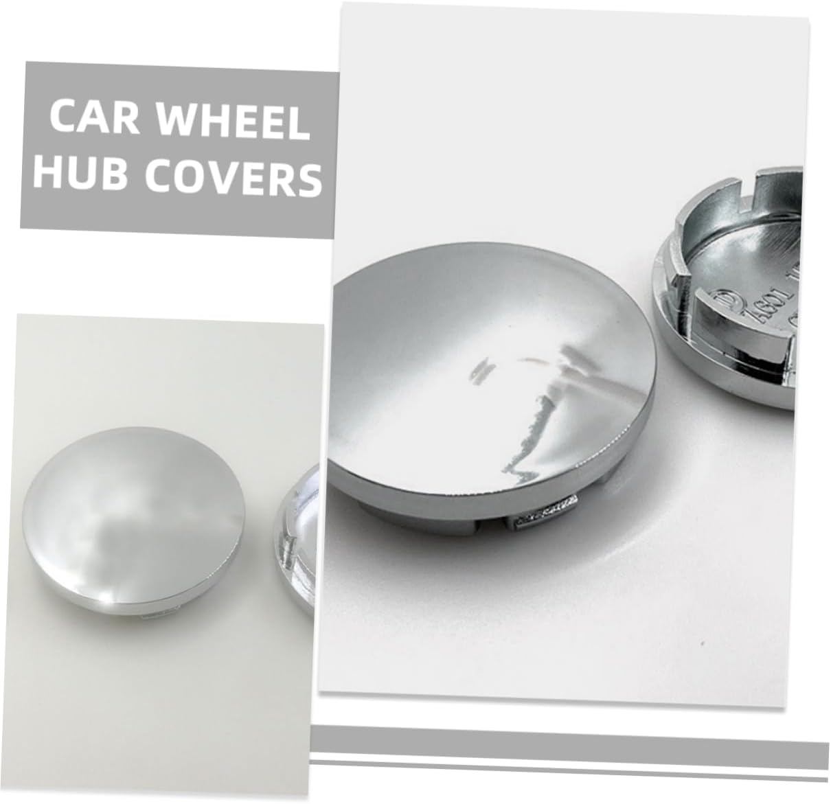 TIDTALEO 4Pcs Car Wheel Hub Caps Automotive Wheel Hub Lightweight Easy to Install for Car Modification Stylish Design for Enhanced Look image number 1