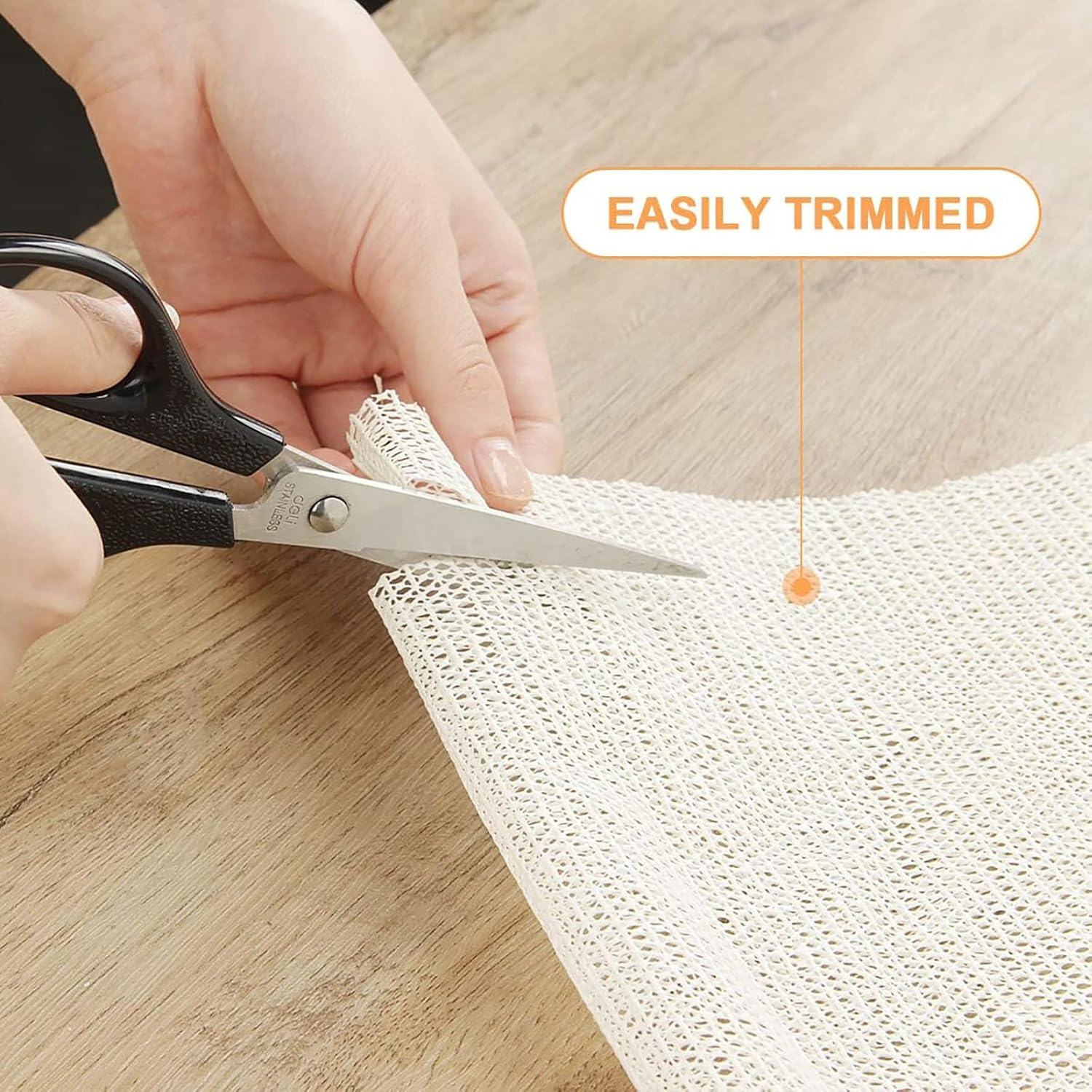 XBOGO anti Slip Rug Underlay PVC Non Slip Matting Rug Underlay Antislippery Mat Underlay Non Slip Carpet Rug Gripper Pad Multipurpose for Drawers Shelves Tray Carpet, Used on Hard Smooth (120*200Cm) image number 3