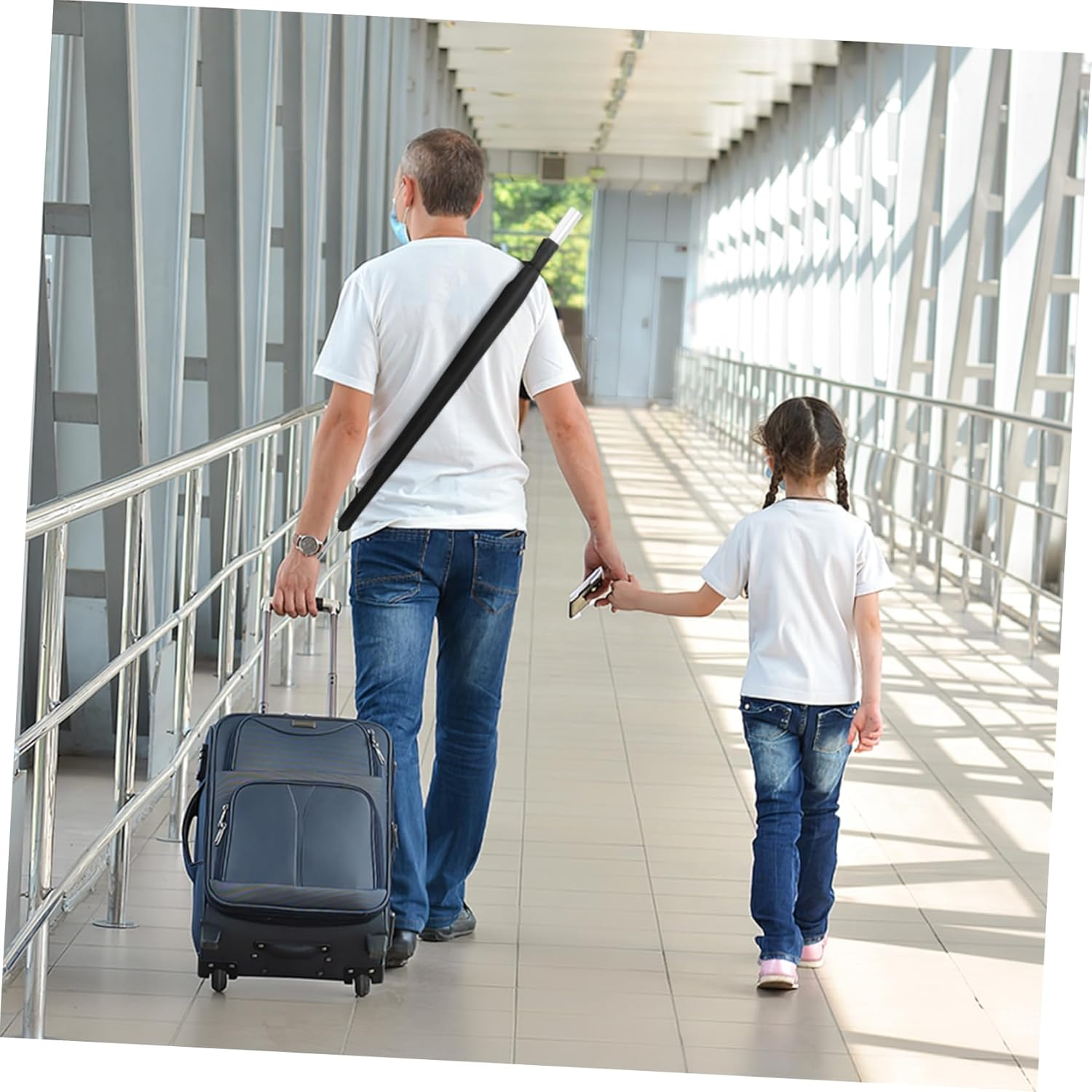 HOLIDYOYO 2Pcs Umbrella Cover Umbrella Sleeves Umbrella Holder Cover Umbrella Storage Bag Umbrella Shoulder Bags Umbrella Carrier Water Proof Travel Beach Umbrella Impact Cloth