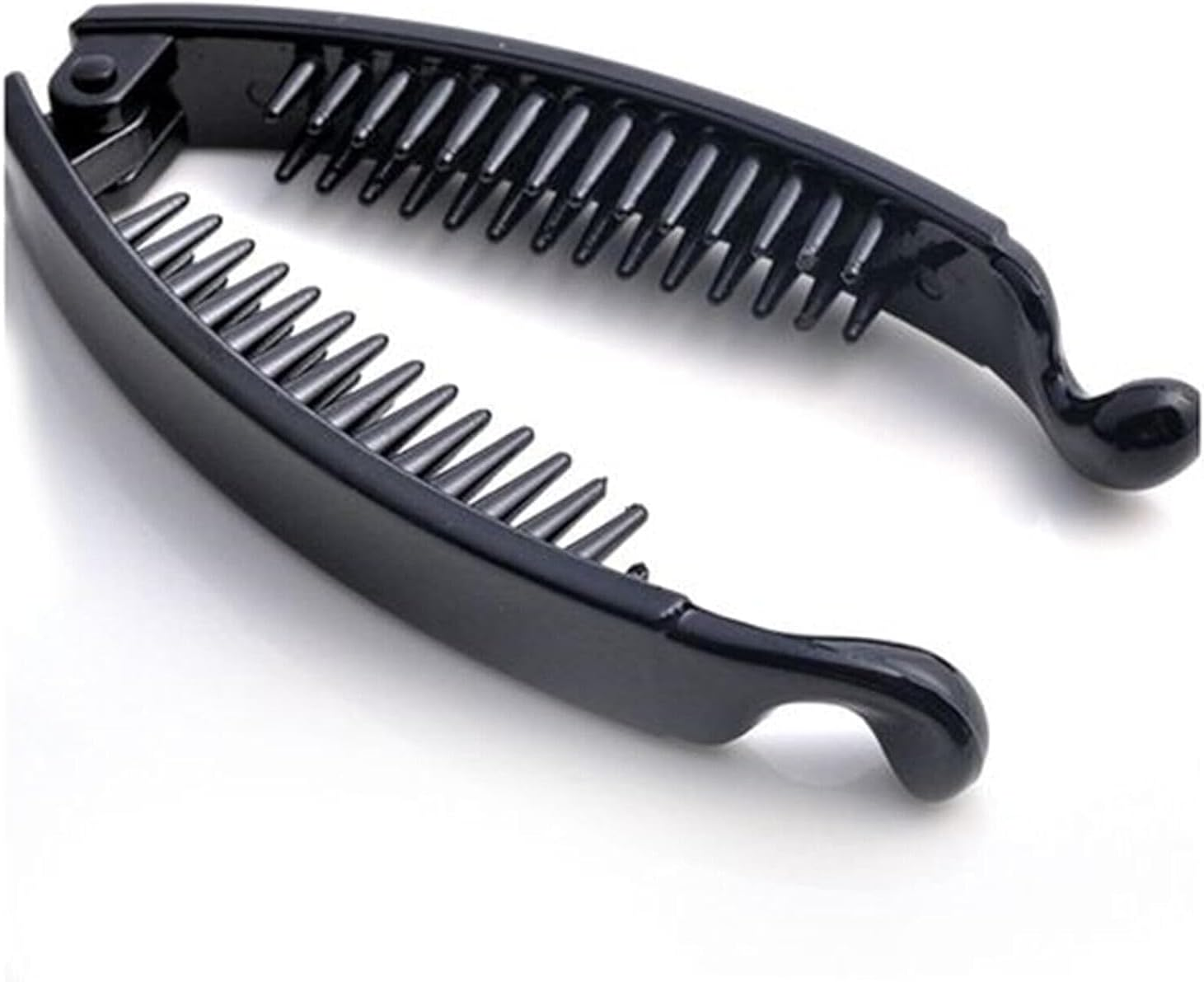 1Pc Black Woman'S Banana Hair Clips Twisted Clips Hair Clips Hairpins Hair Accessories image number 3