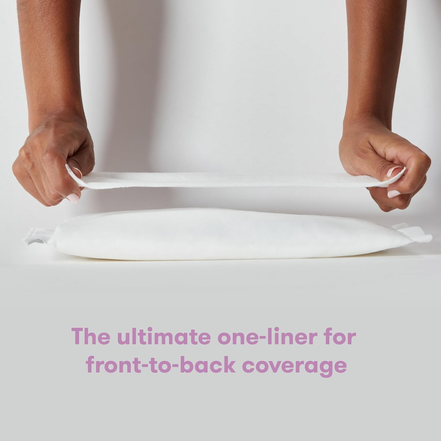 Frida Mom Witch Hazel Perineal Cooling Pad Liners for Postpartum Care: Hospital Bag Essentials for Pain Relief after Birth, Full-Length Medicated Cooling Pad Liners, 24 Count image number 2