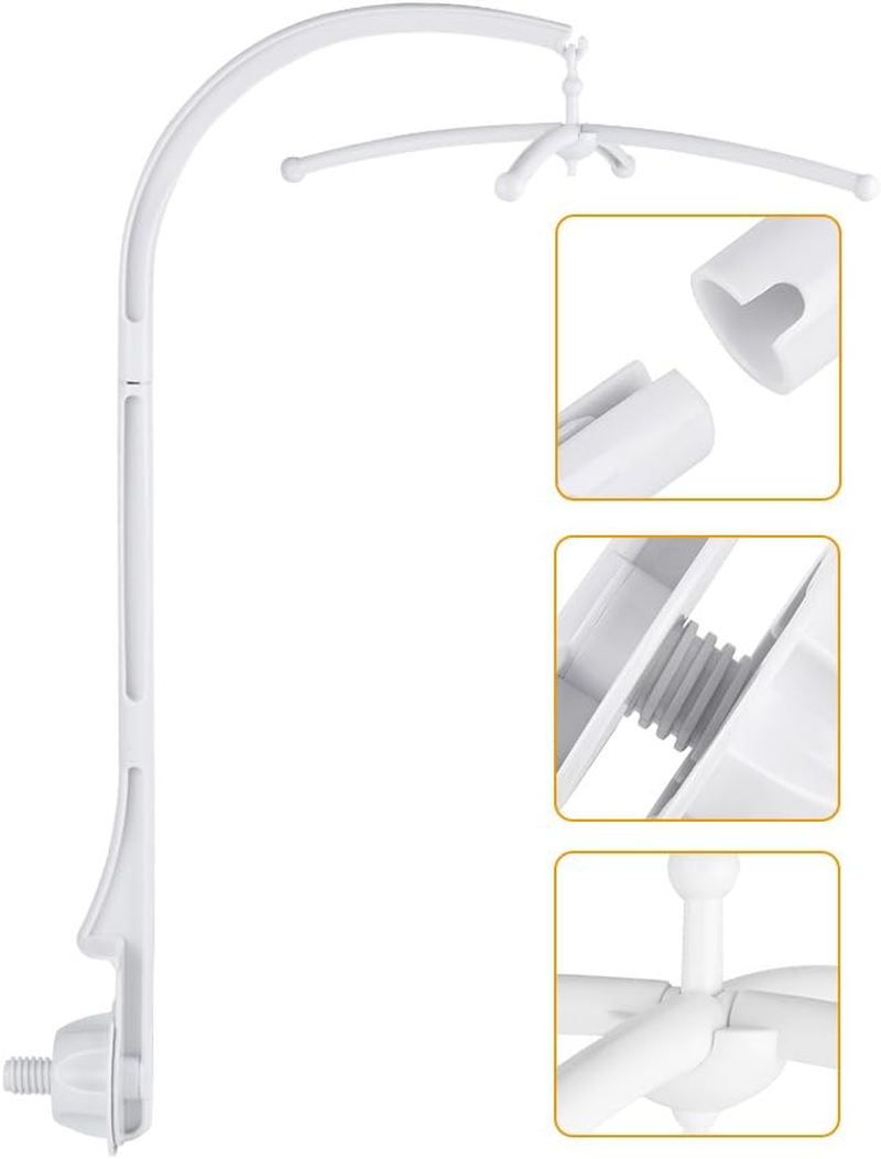 Baby Crib/Mobile Bed Bell Holder 68Cm Smooth Surface No Burrs Toy Decoration Hanging Arm Bracket image number 3