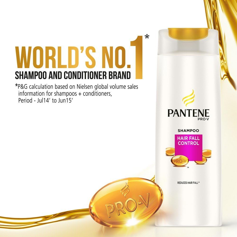 Pantene Hairfall Control Shampoo, 340Ml image number 6