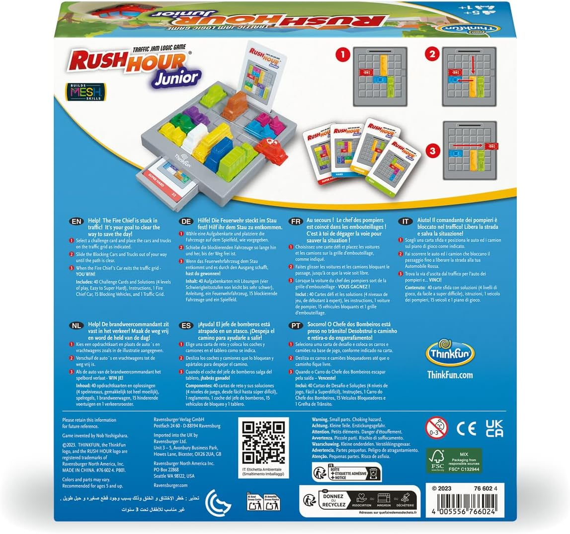 Thinkfun - Rush Hour Junior (Refresh)