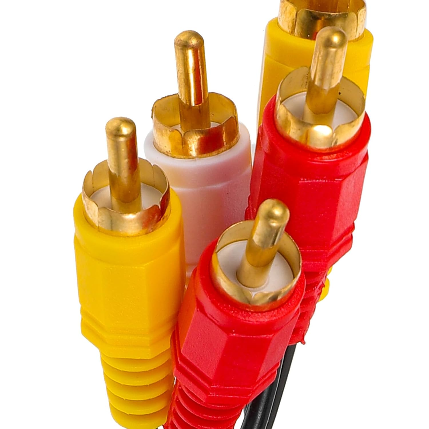 DECORNIJIA to Stereo Av Cable Male to Male Tv Cord for DVD Vcd Box Connection PVC Copper Audio Video Wire with Stable Signal Transmission Replacement Av Wire for Home Entertainment image number 1