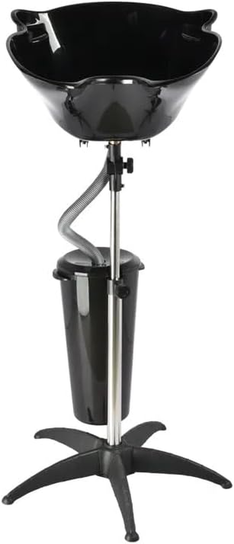 Portable Hairdressing Sink with Bucket &ndash; Adjustable, Lightweight, and Durable Shampoo Bowl for Professional and Home Use. It Comes with 10 Litres Durable Bucket to Contain Used Water. image number 3