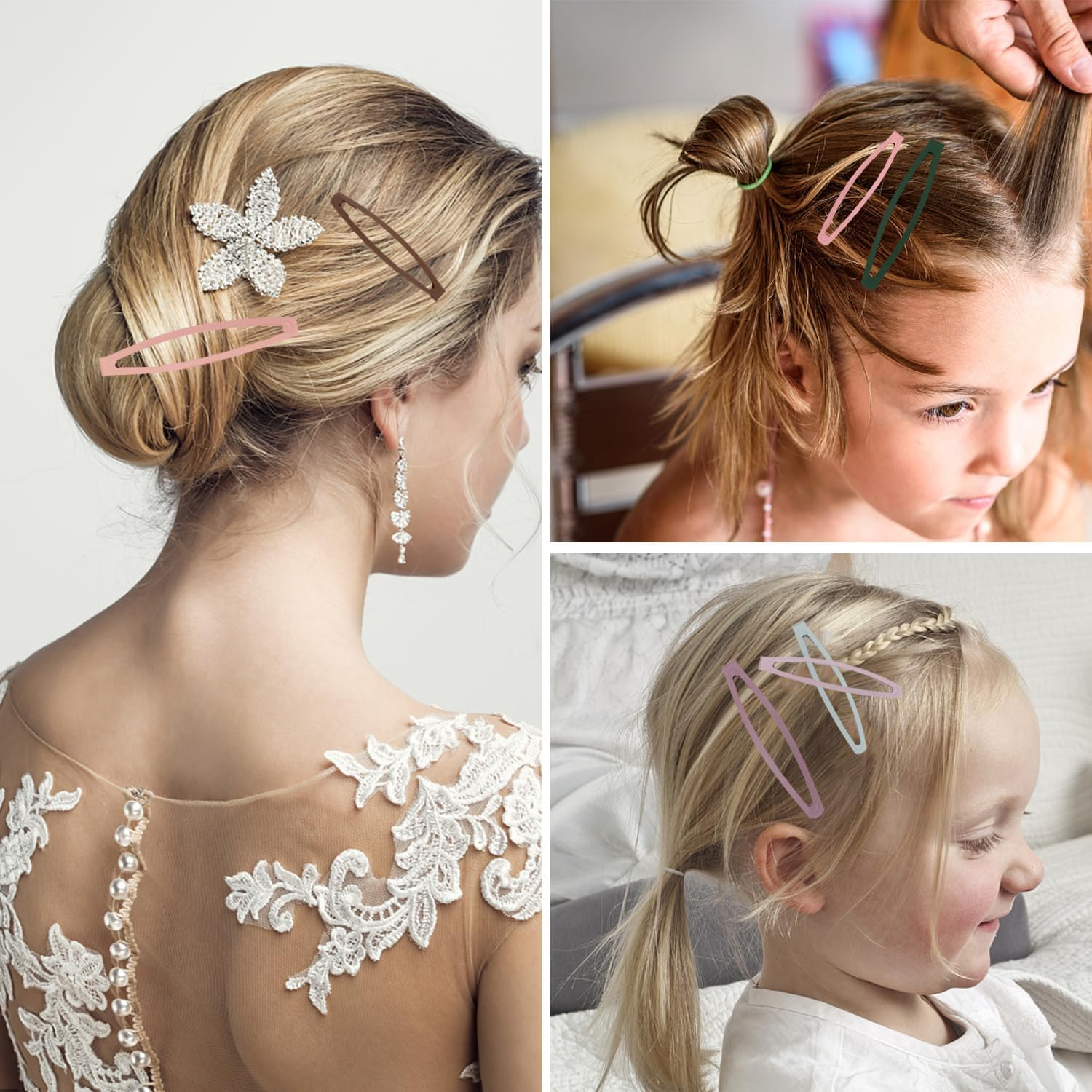 20 Pieces Simple Metal Hair Pins, Cute Hair Pins, Hair Styling Accessories, Hairstyle Decorations. image number 5