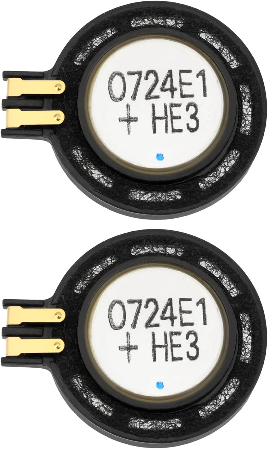 Ecsing 2Pcs Replacement Internal Speaker 2.3X0.4Cm, Compatible with Gameboy Advance SP, Black image number 5