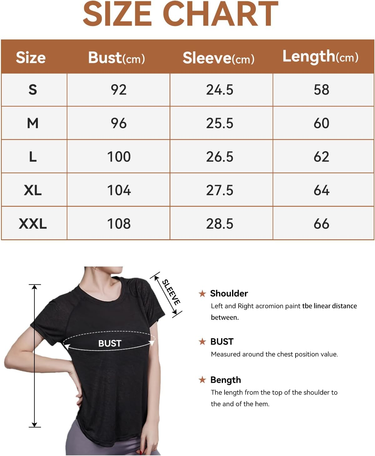 SHEKINI Sports Shirt Women'S Short Sleeve Sports Tops Women'S Crew Neck Activewear T-Shirt Lightweight Breathable Back Mesh Fitness Running Shirt Yoga Sports Top Clothing image number 3