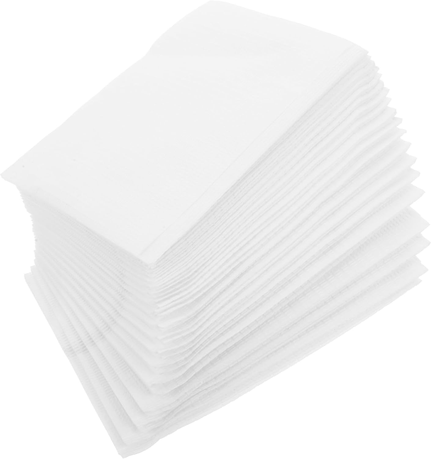 MERRYHAPY Disposable Tattoo Clean Pads and Nail Mat Table Cover 20 Pcs Waterproof Composite Film Sheets White for Tattooing and Nail Tech Table Protection