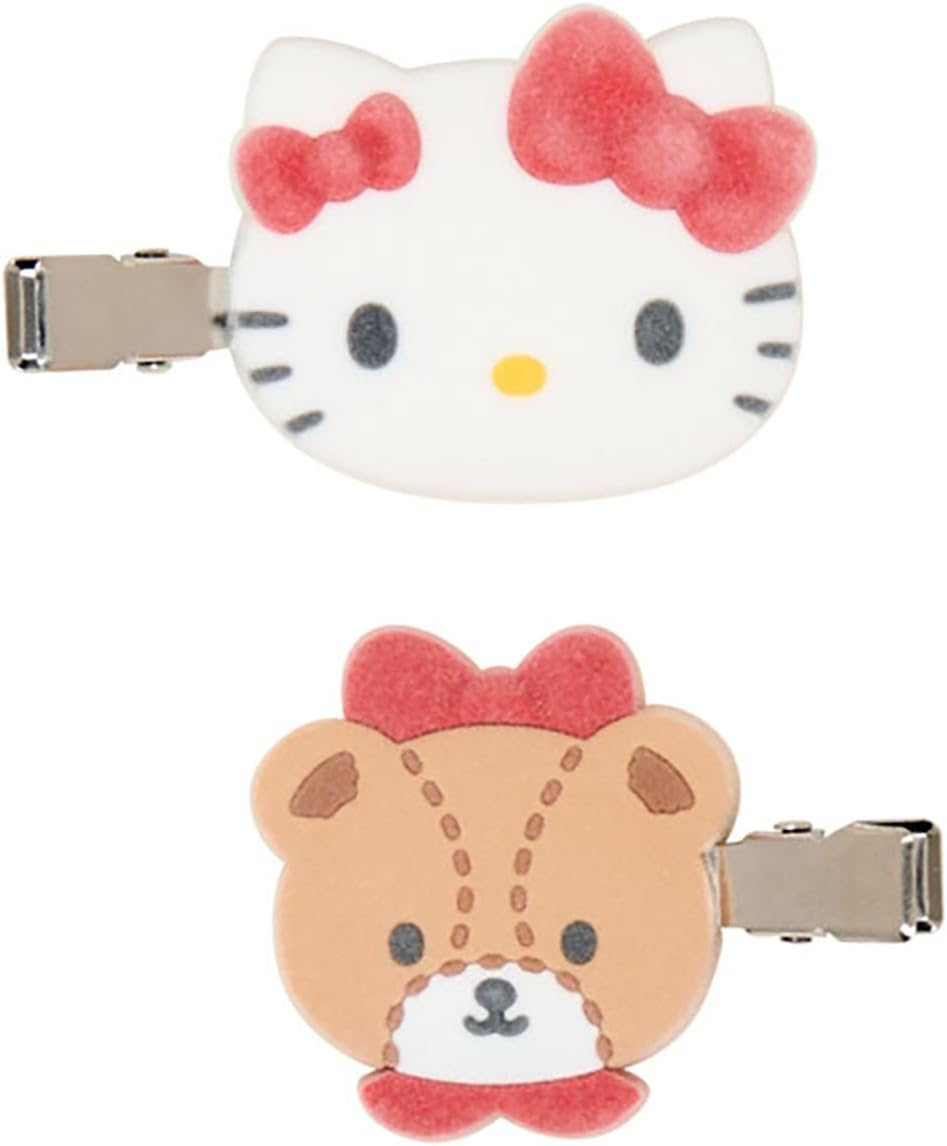 Sanrio 151220 Hello Kitty Bangs Clip, Right-Facing and Left-Facing Set, for Ages 3 and Up - Chromi image number 6