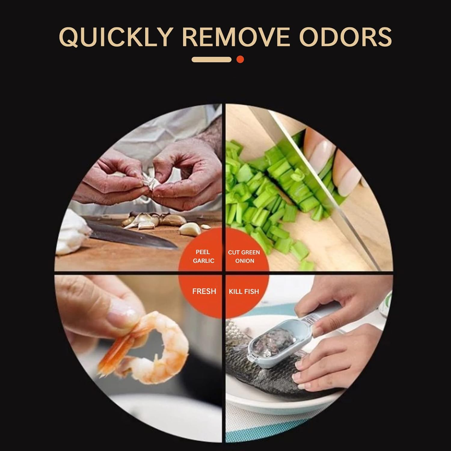 Tuperoymse Stainless Steel Soap， Odor Remover Hand Bar Kitchen Eliminating Smells Onion, Garlic, Fish, and Other Strong Scents 2 Pack image number 6