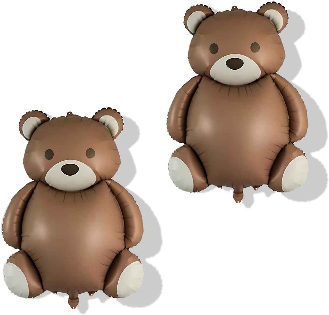 Lyvixora 2 PCS Matte Teddy Bear Foil Balloons - Large Gender Reveal Decorations, Adorable Baby Shower & Birthday Party Decor, Cute Balloons for Birthdays & Celebrations​​ image number 3