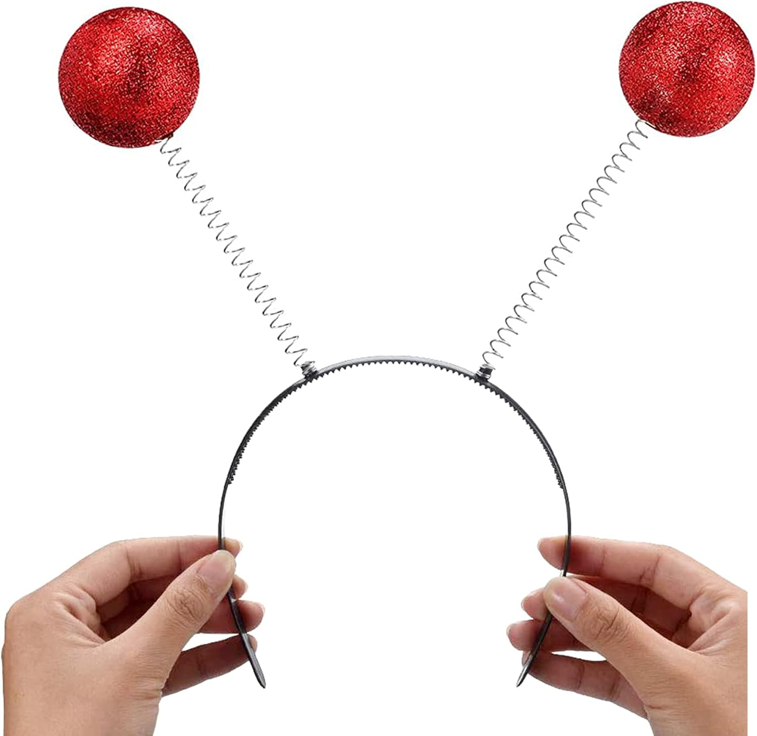 3 Pieces Alien Antenna Headband, Martian Alien Headband, Boppers Ball Head Boppers for Halloween Christmas Party Decoration