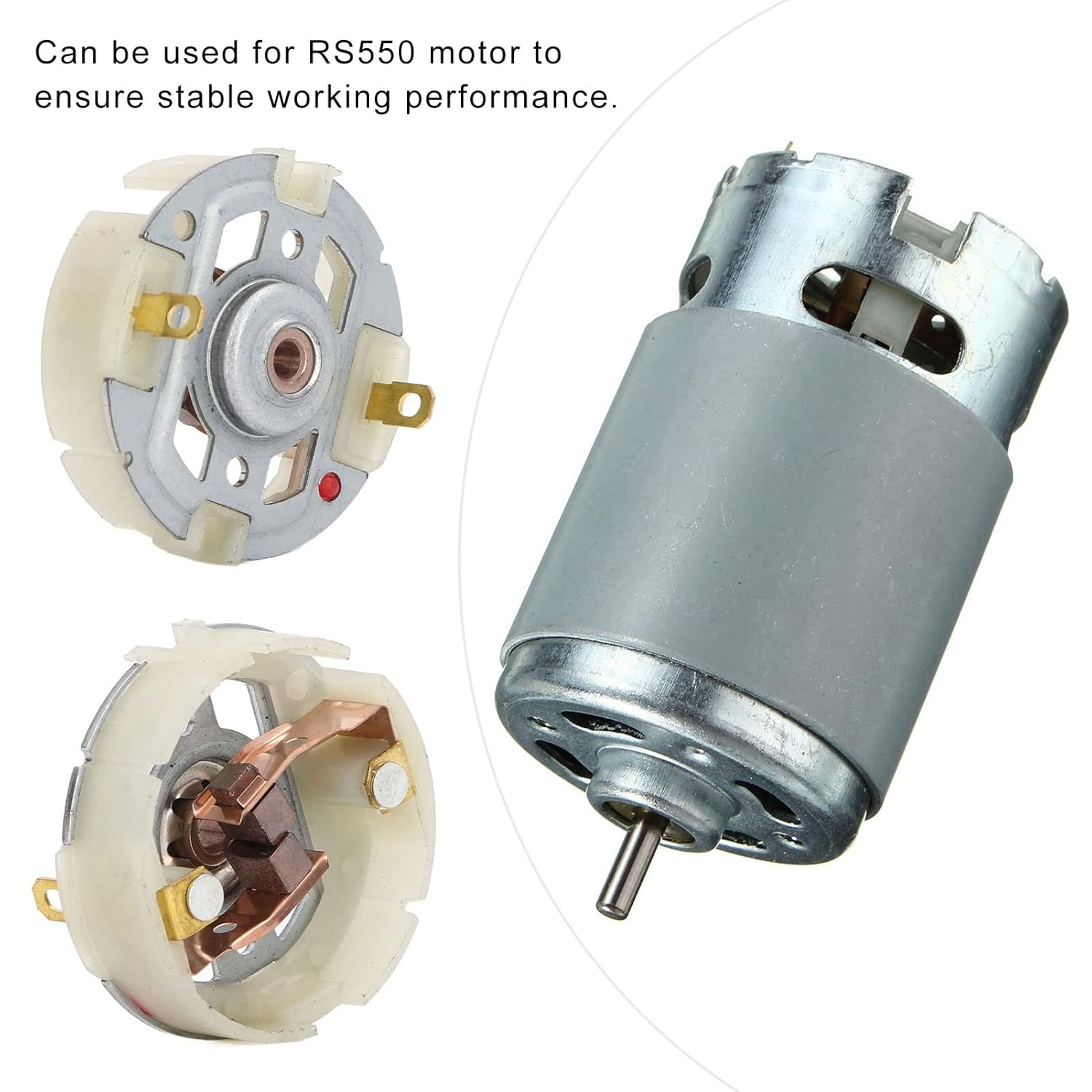 2Pcs RS550 Carbon Motor Brush Holder with Premium ABS Aluminium Alloy for Electric Drill Screwdriver image number 5