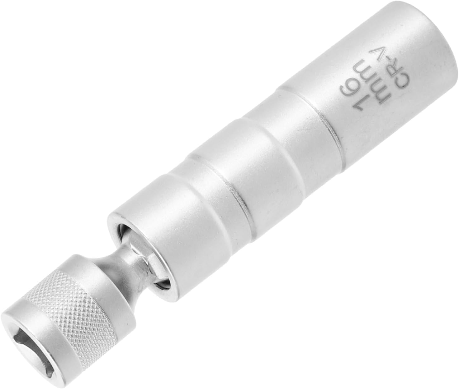 Vaguelly Magnetic Swivel Spark Plug Removal Tool 16Mm Thin Wall Flexible Socket for Vehicle Maintenance Compatible Cars and Motorcycles image number 5