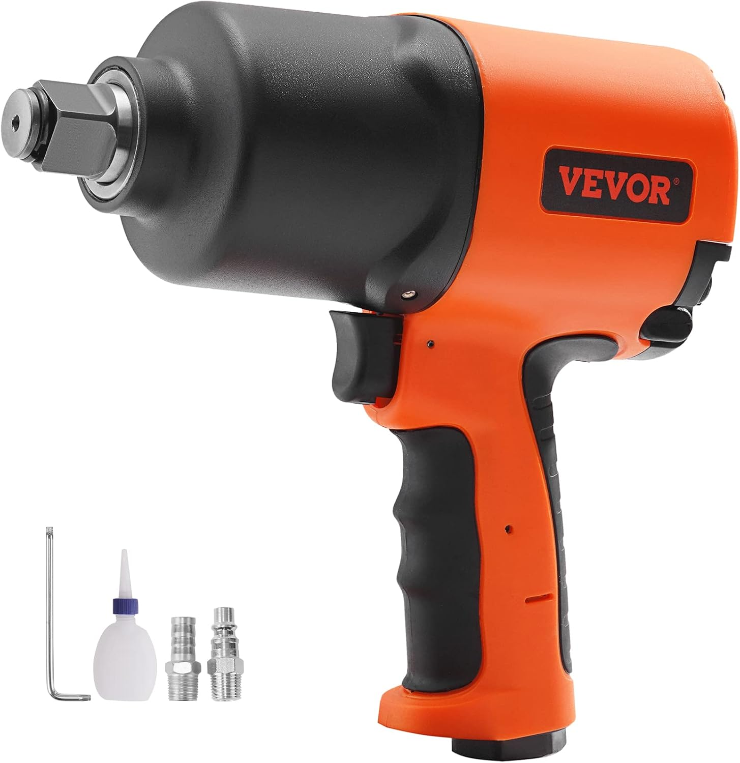 VEVOR Air Impact Wrench, 3/4-Inch Drive Air Impact Gun, up to 1870Ft-Lbs Nut-Busting Torque, Composite Pneumatic Impact Wrench for Auto Repairs and Maintenance Heavy Duty image number 6