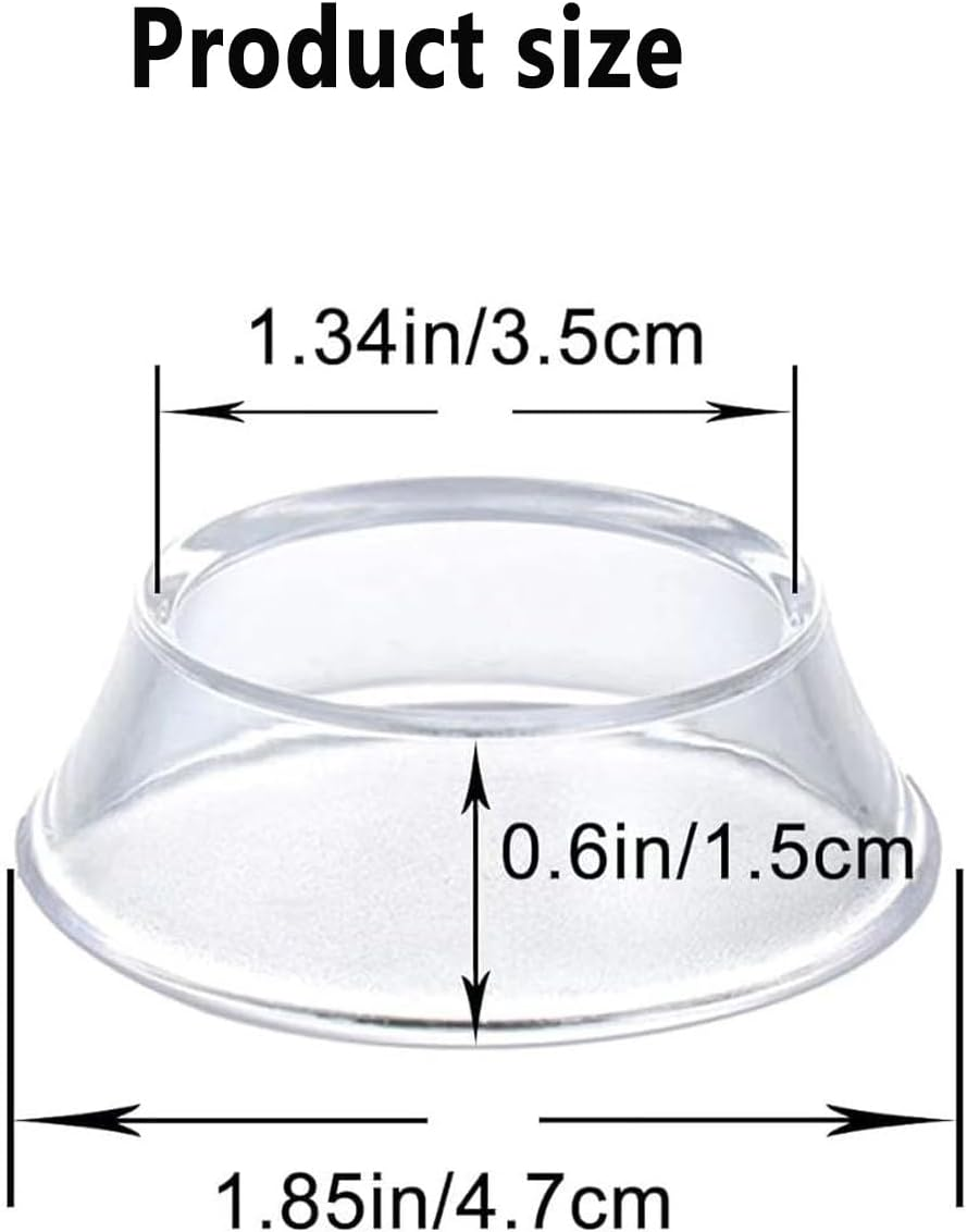 10Pcs Clear Baseball Stand,Clear Ball Stand Holder,Sports Ball Display Rack,Round Baseball Stands Display Holders for Golf Ball Softball Baseball Tennis Ball image number 6