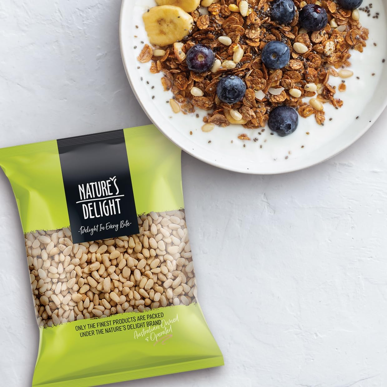 Nature'S Delight Pine Nuts (Baking), 125G