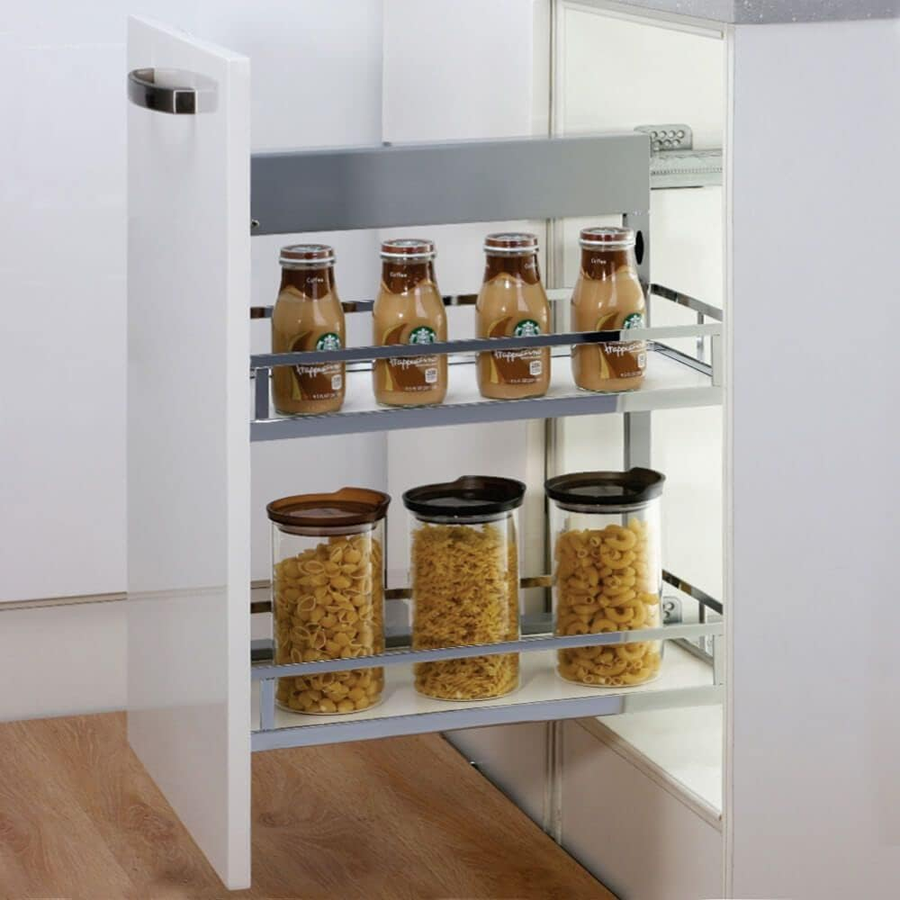 Provedore Pull-Out Under-Bench Storage - for 200Mm Cabinet - Left Side Mount image number 6