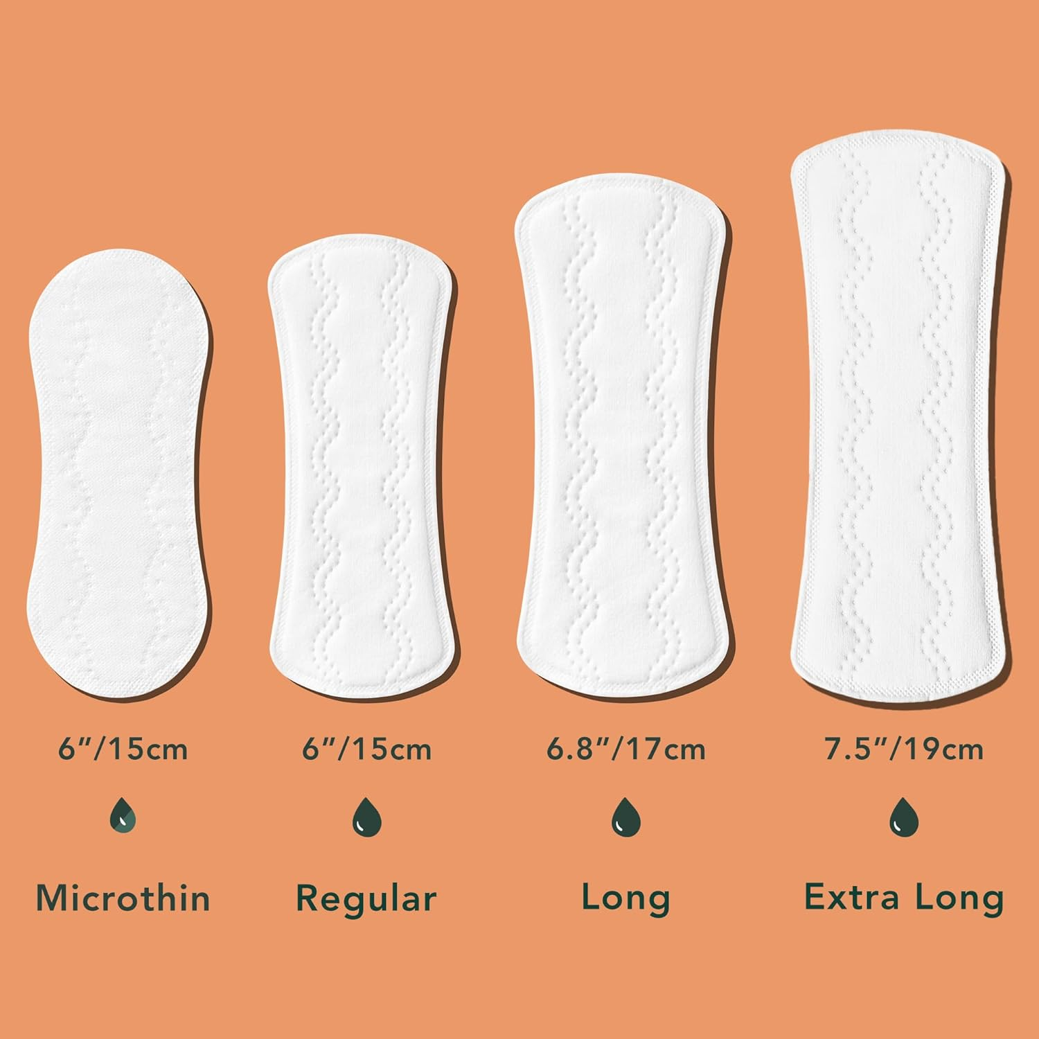 Rael Organic Cottonpanty Liners, Regular - 3Pack/60 Total - Unscented Pantiliners - Natural Daily Pantyliners 3 Pack image number 6