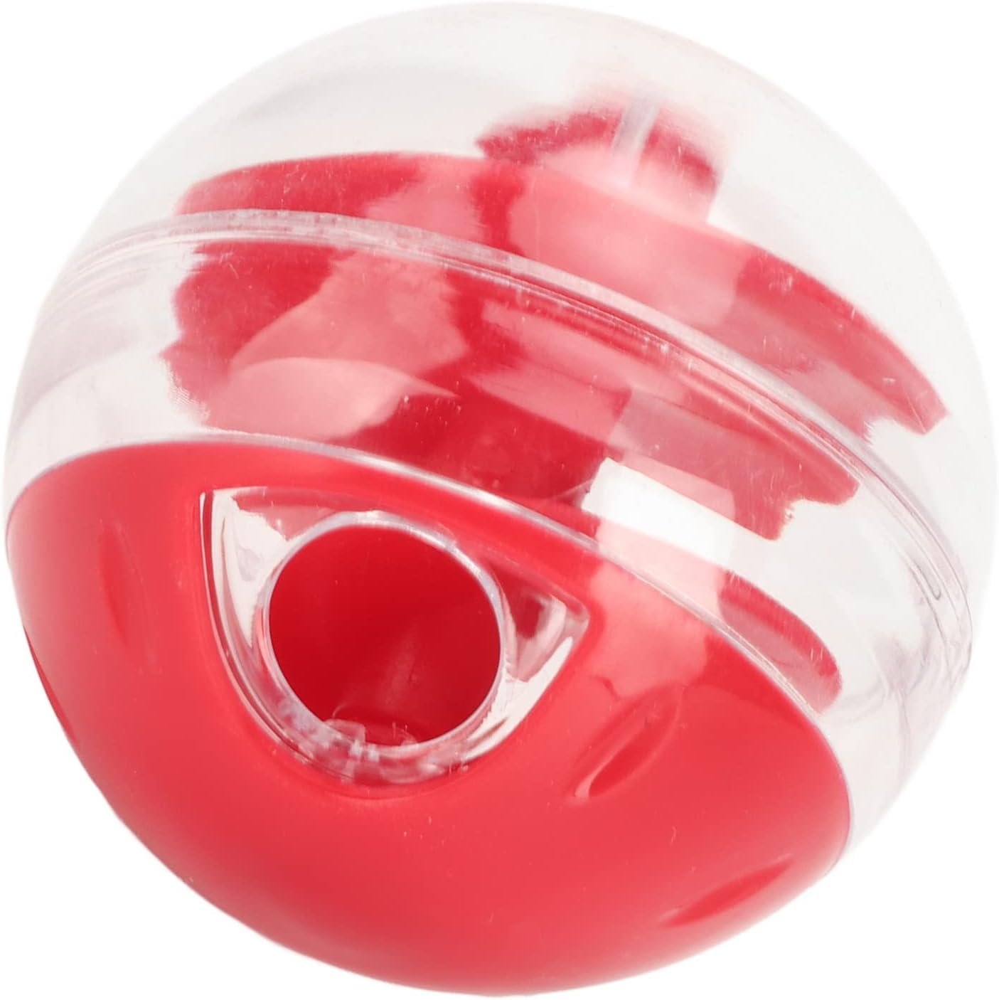 Jiawu Cat Treat Dispenser Toy, Cat Interactive Toy and Food Dispenser for Pet, Cat Food Toy Cat Treat Toy Slow Feeder Toy for Interactive Training, Meal Dispenser Ball, 2 X 2In