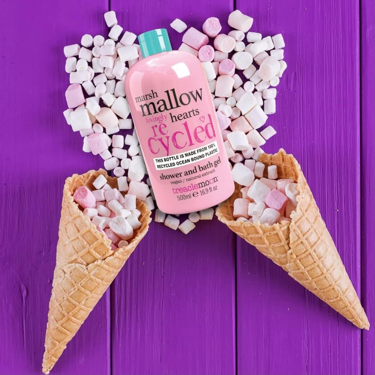 Treaclemoon Candy Jar Marshmallow Bath Shower Gel 500Ml image number 3