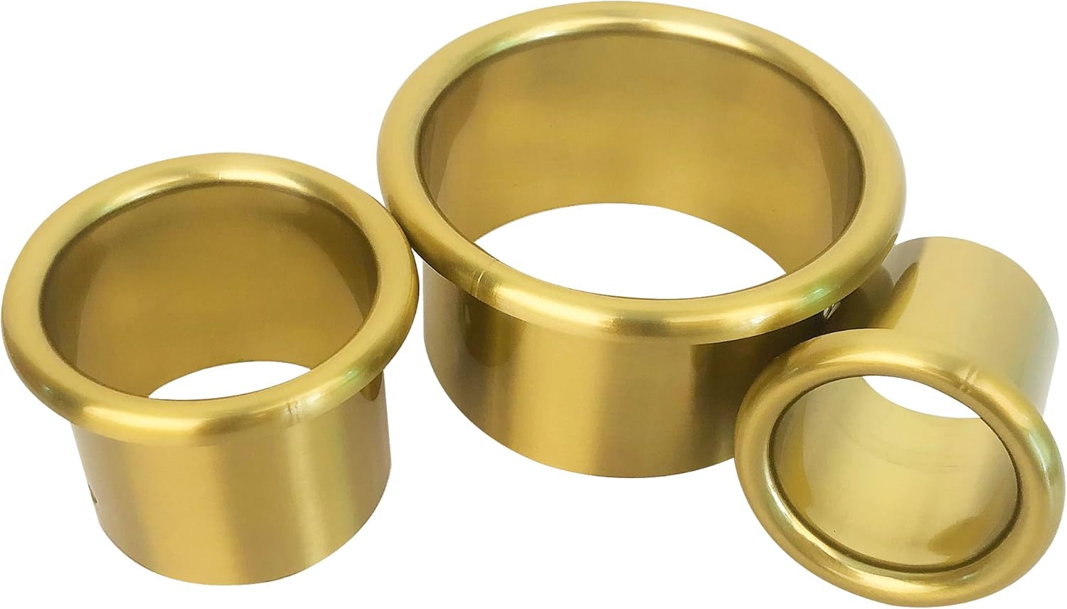 QUEESALN Salon Hair Styling Station Dryer Curling Iron Appliance Hot Iron Tools Tube and Comb Accessories Holder Tube Package Salon Station Organizer Holder Iron Tube (Golden)