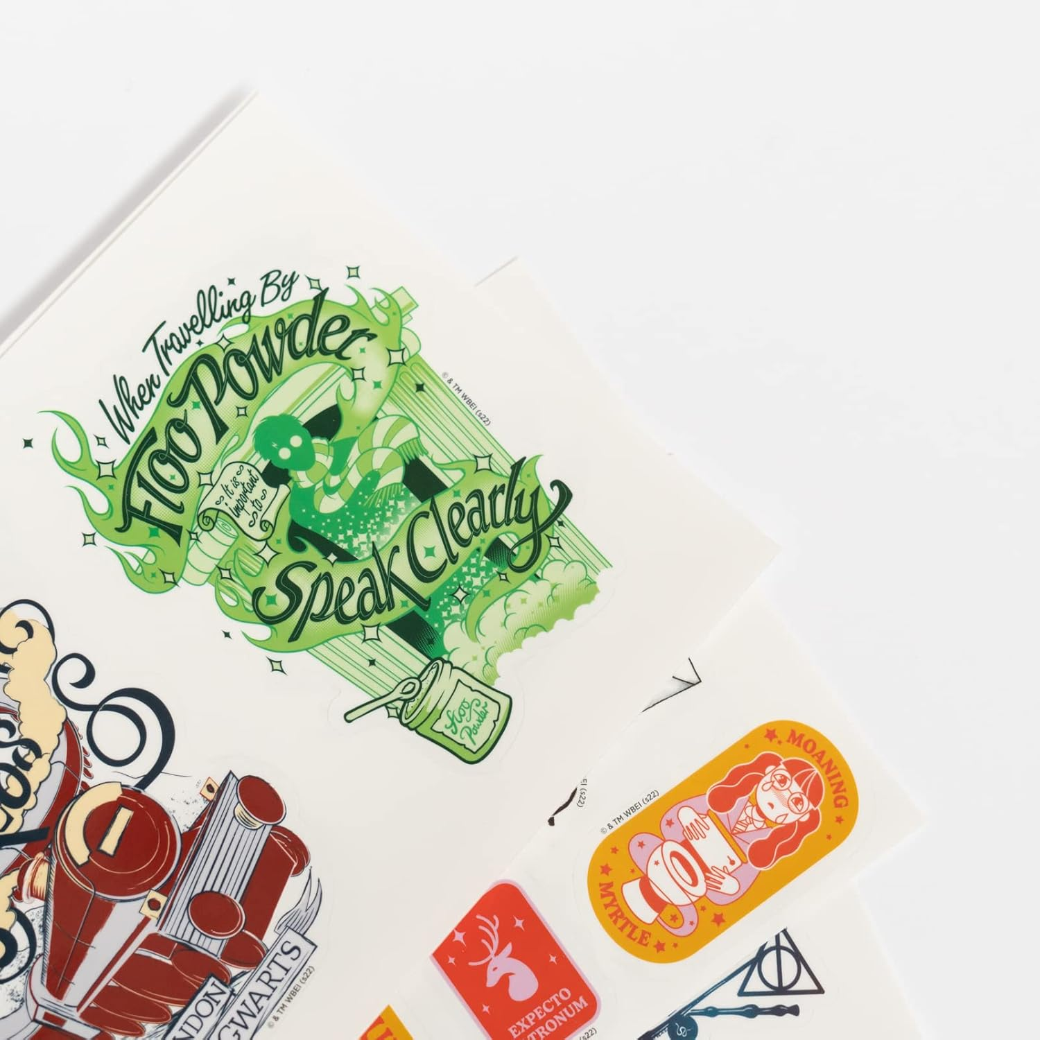 Erik Official Harry Potter Gadget Decals - 32 Waterproof & Removable Stickers - Laptop Stickers - Cute Stickers - Stickers for Children - Stickers for Adults - Harry Potter Merchandise image number 2