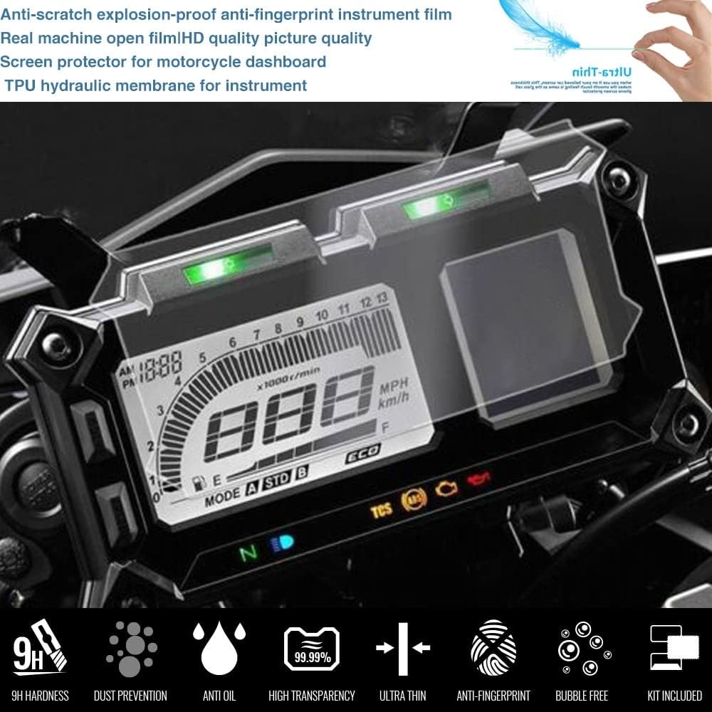 DEMUR for YAMAHA XT1200Z Super Tenere XT-1200Z 1200ZE XT1200ZE Motorcycle Accessories Cluster Scratch Protection Film Screen Protector Dashboard Screen Protector image number 4