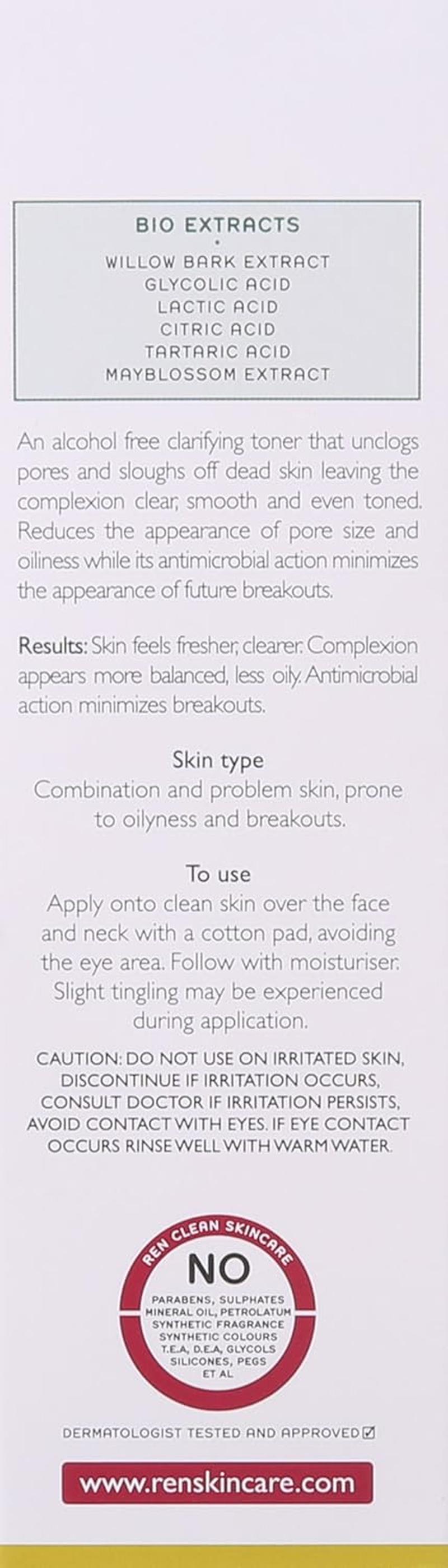 REN Clarimatte Clarifying Toner, 150Ml image number 6