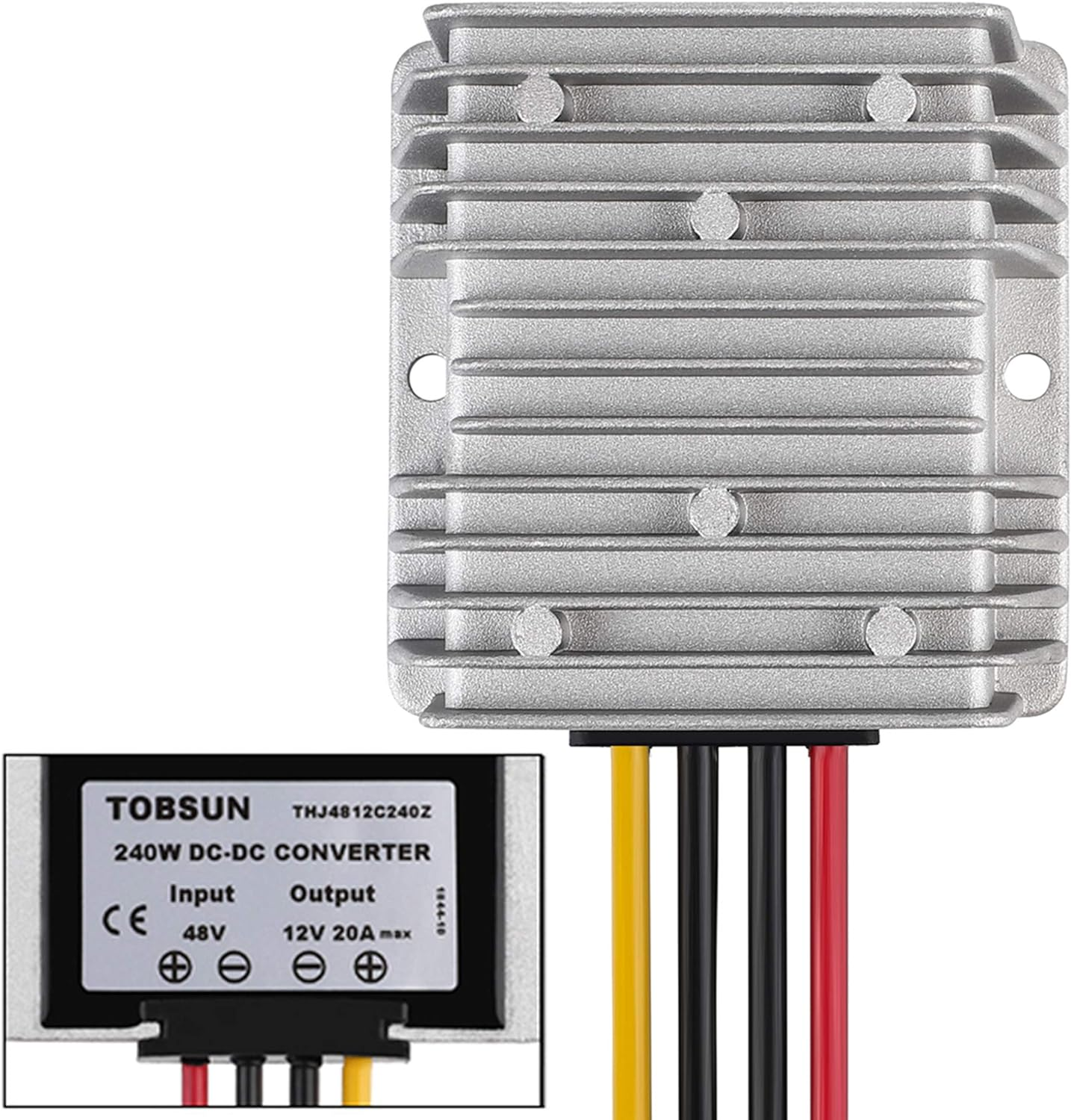 Golf CART Voltage Reducer Converter 48V to 12V 20A 240W DC Voltage Regulator for Club Car image number 6