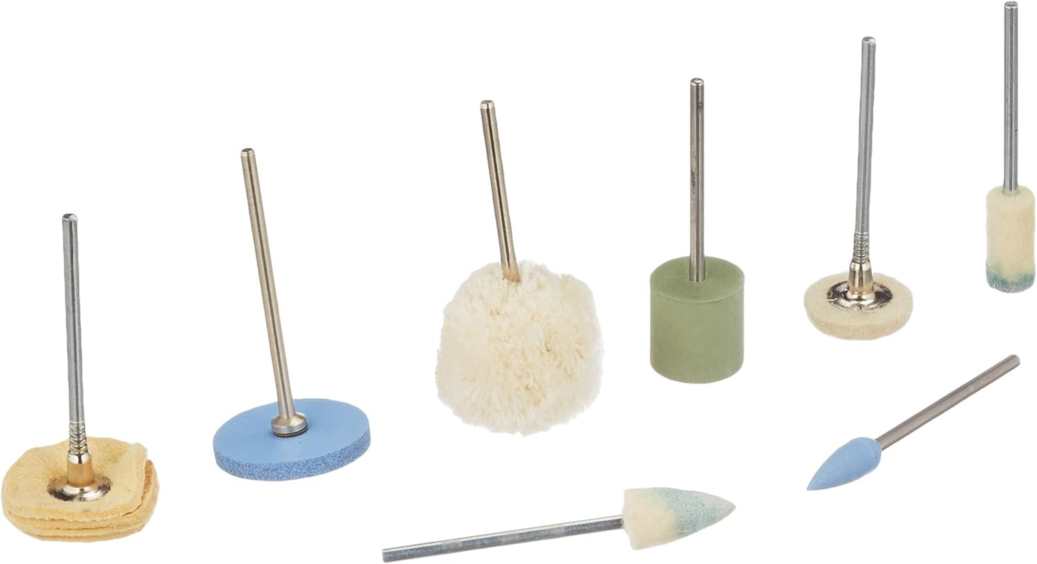 Proxxon 28285 Polishing Accessory Set, 10-Piece