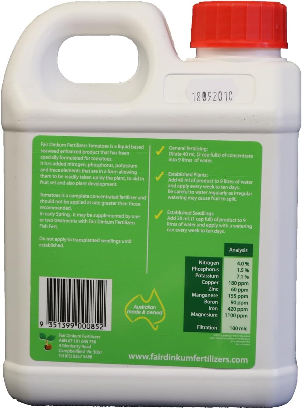 Tomatoes - 1 LTR Concentrate image number 2