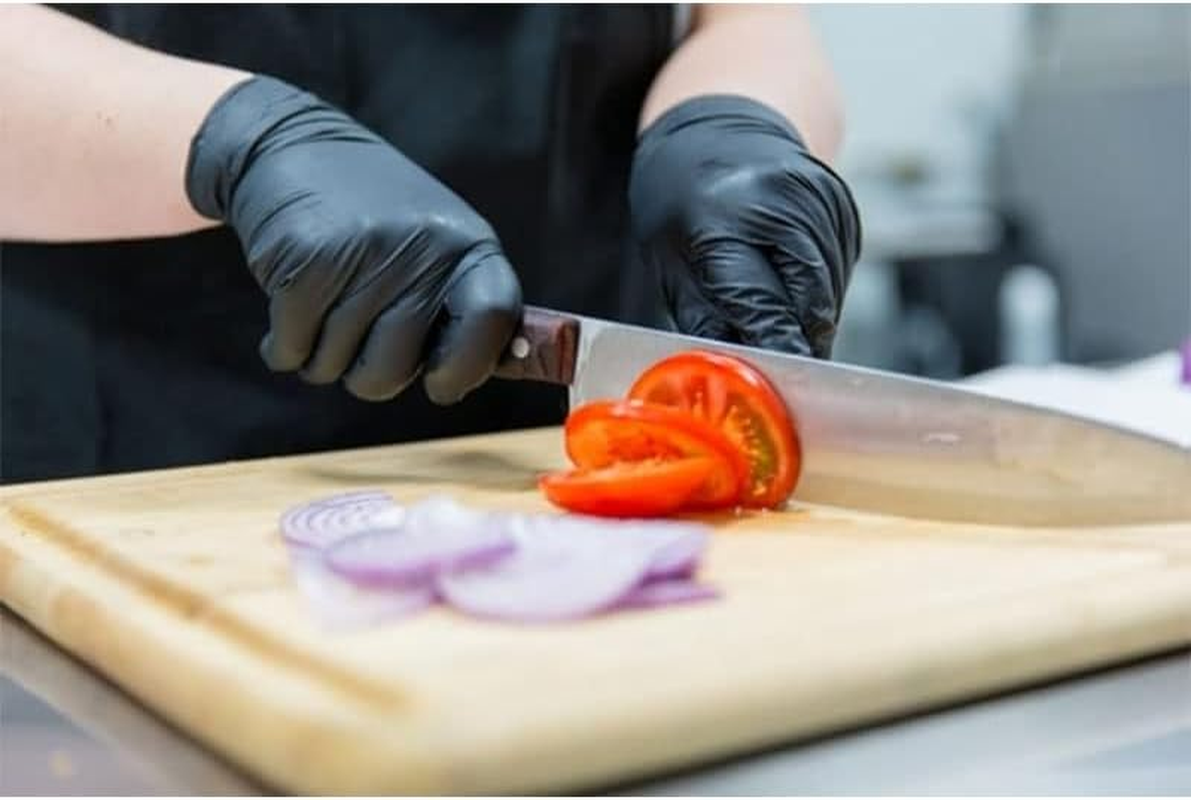 Mastermed Deluxe Nitrile Gloves 6.0G, Powder-Free, Latex-Free, Natural Rubber, Disposable, Food Safe, Cleaning, Examination, Tattoos, Industrial, General Use image number 5