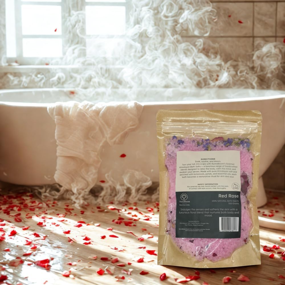 Nutrabloom Botanical Bath Salts (Red Rose) image number 5