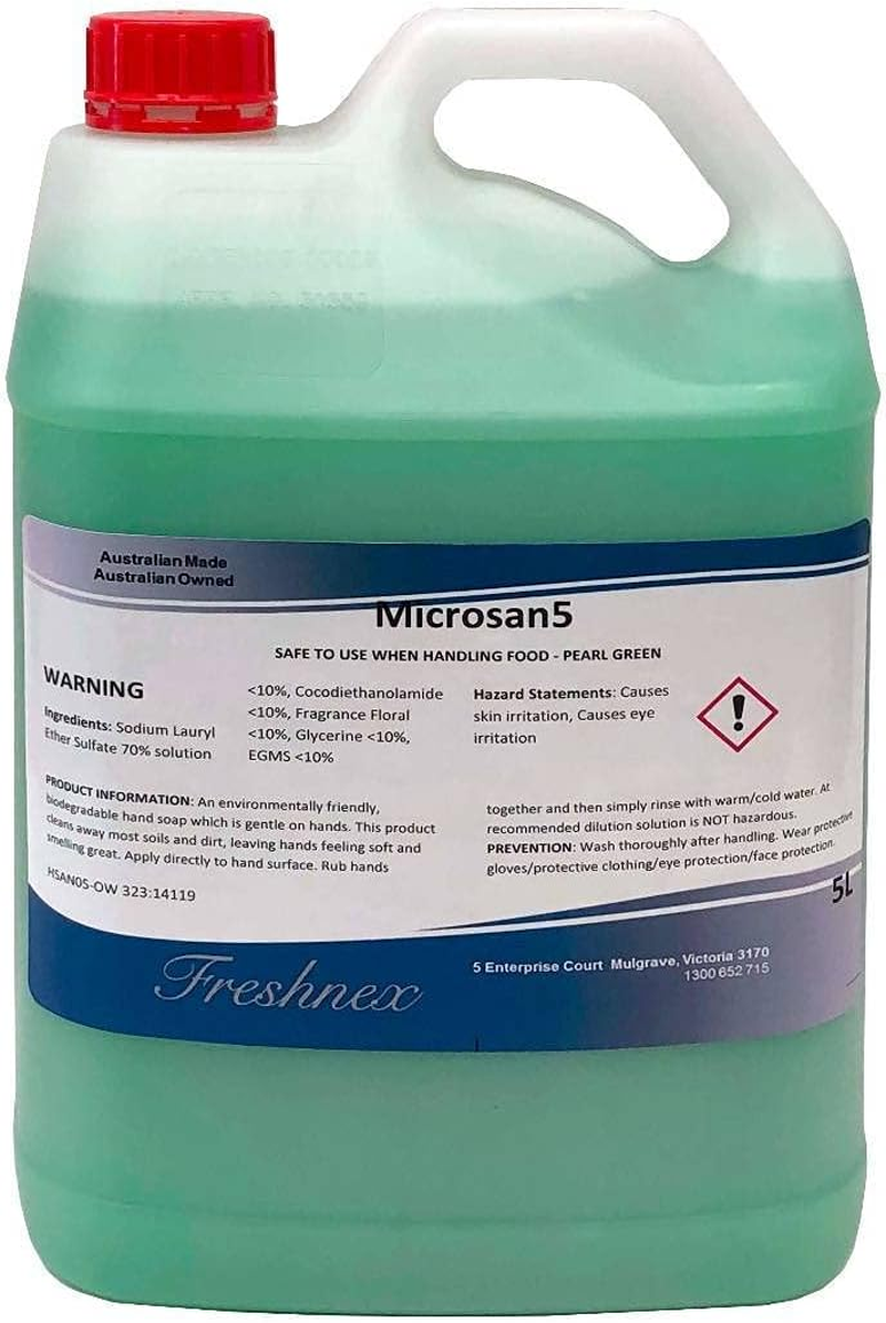 Antibacterial Liquid Hand Soap 5L Biodegradable