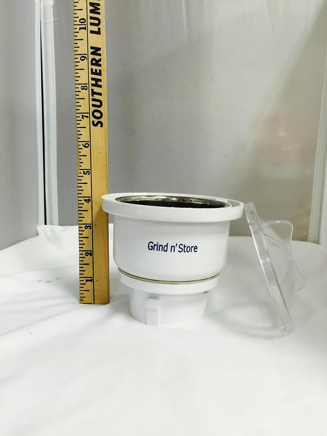 Preethi 0.4-Liter Grind N' Store Blue Leaf Chutney Jar