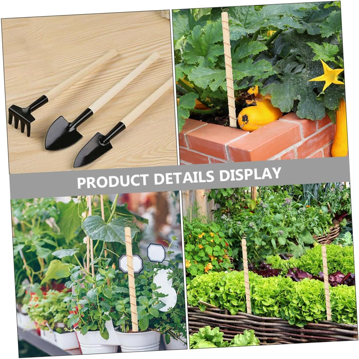 CIMAXIC Garden Antenna Wire for Planting Electroculture Stakes 9Pcs Pure Wire Stake Gardening Tools Set Easy Assembly for Gardening image number 6