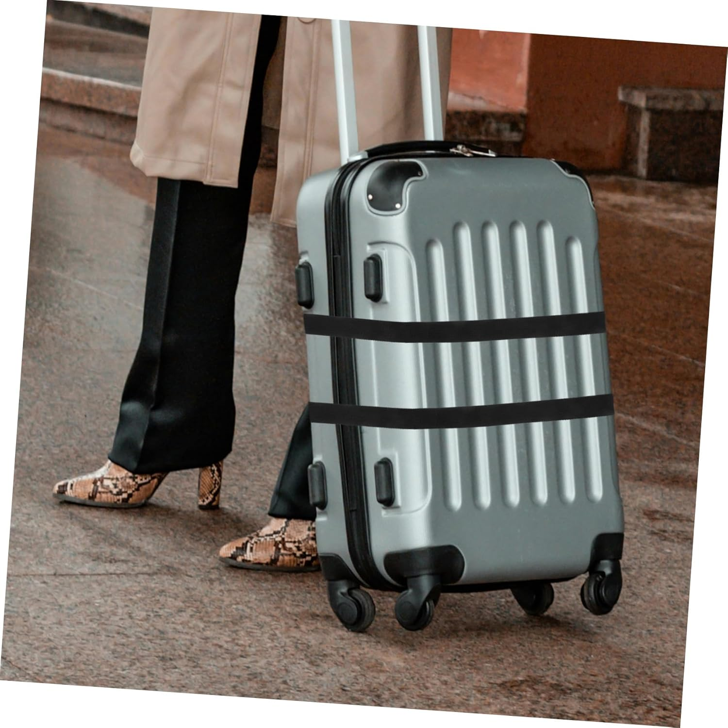 MUELODSIC Backpack Repair Kit of Adjustable Straps Quick Side Release Plastic Buckles for Luggage image number 3