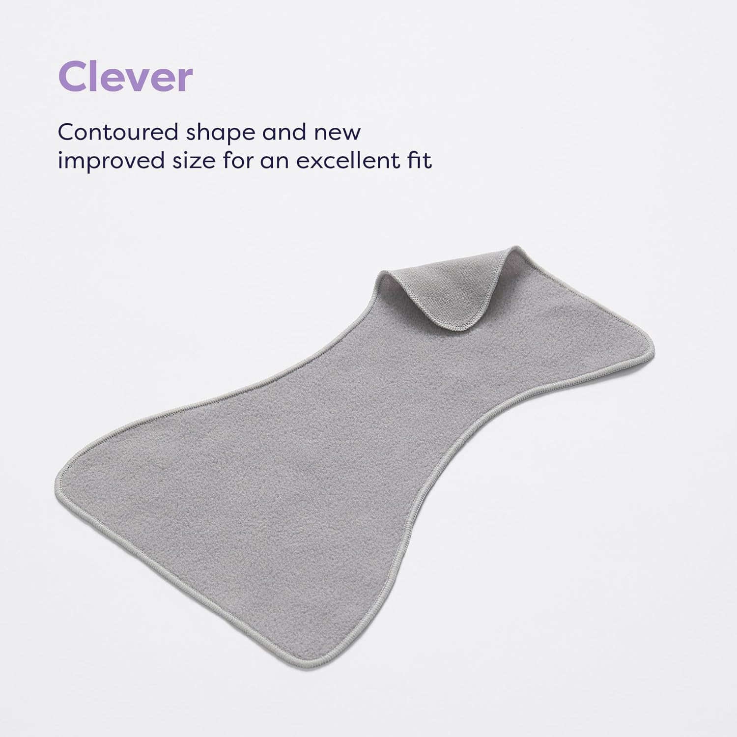 Bambini Mio, Revolutionary Reusable Nappy Liners - Washable Liners, Eco-Friendly and Chemical-Free, Pack of 8 image number 3