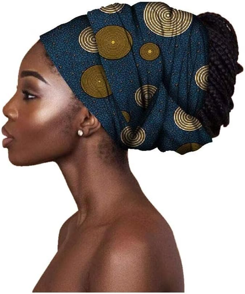 African Headwraps for Women Head Wraps Ankara Wrap Head Scarf