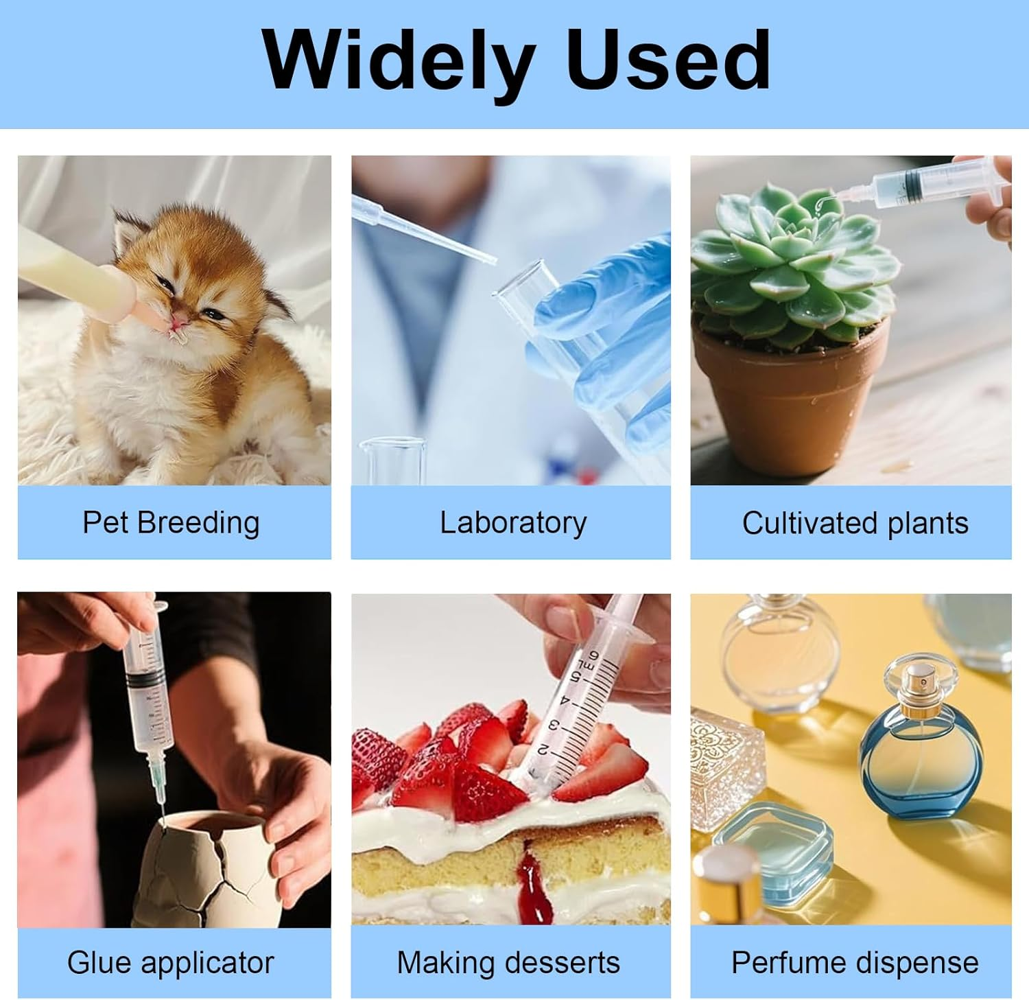 42 Pieces 3Ml Colostrum Syringes with Caps, Colostrum Collector Kit Include 20Pcs 3Ml Sterile Syringes, 1 Measuring Cup, 1 Storage Bags, 20 Labels image number 5